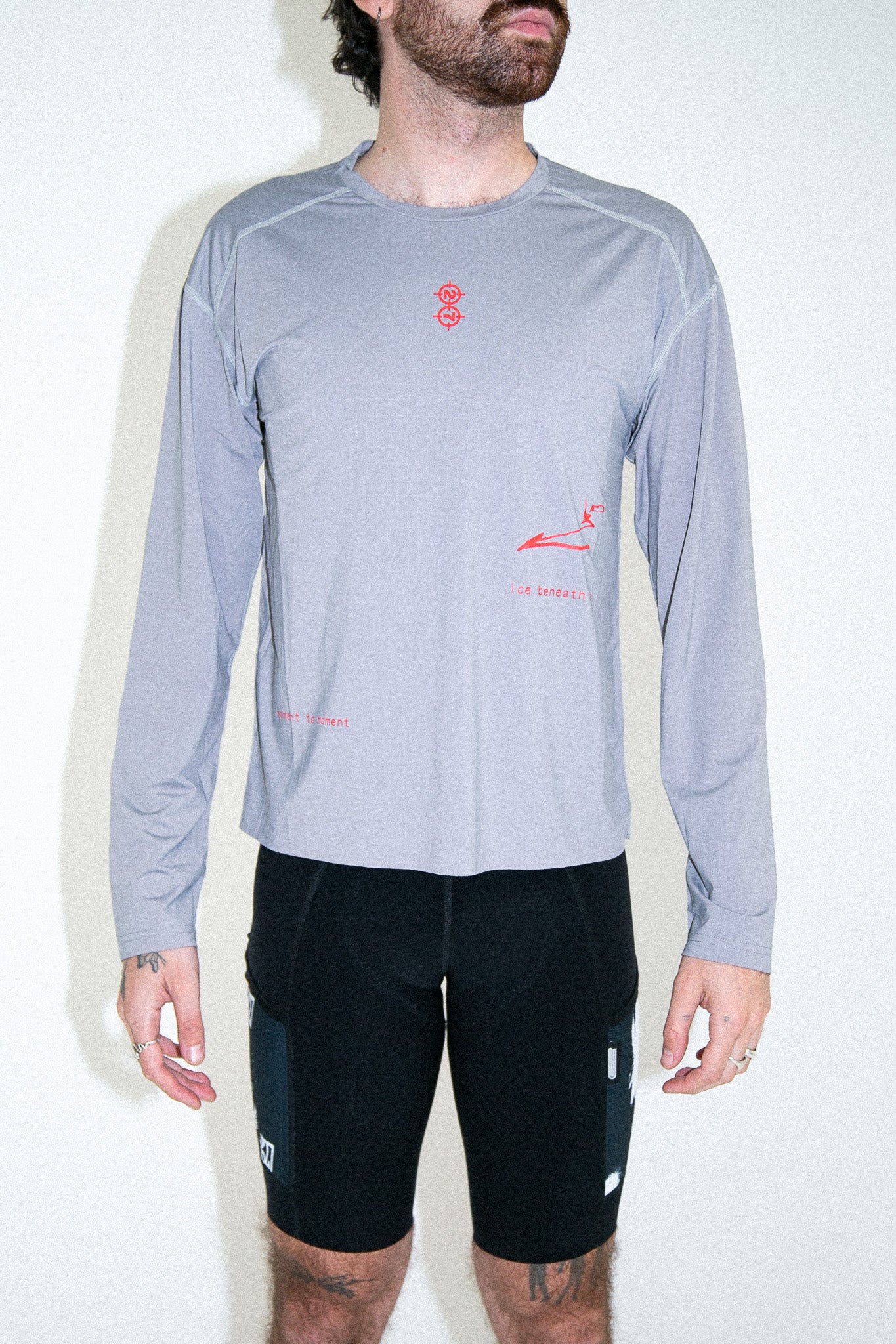 'Destroyer' Tech Tee - Ash