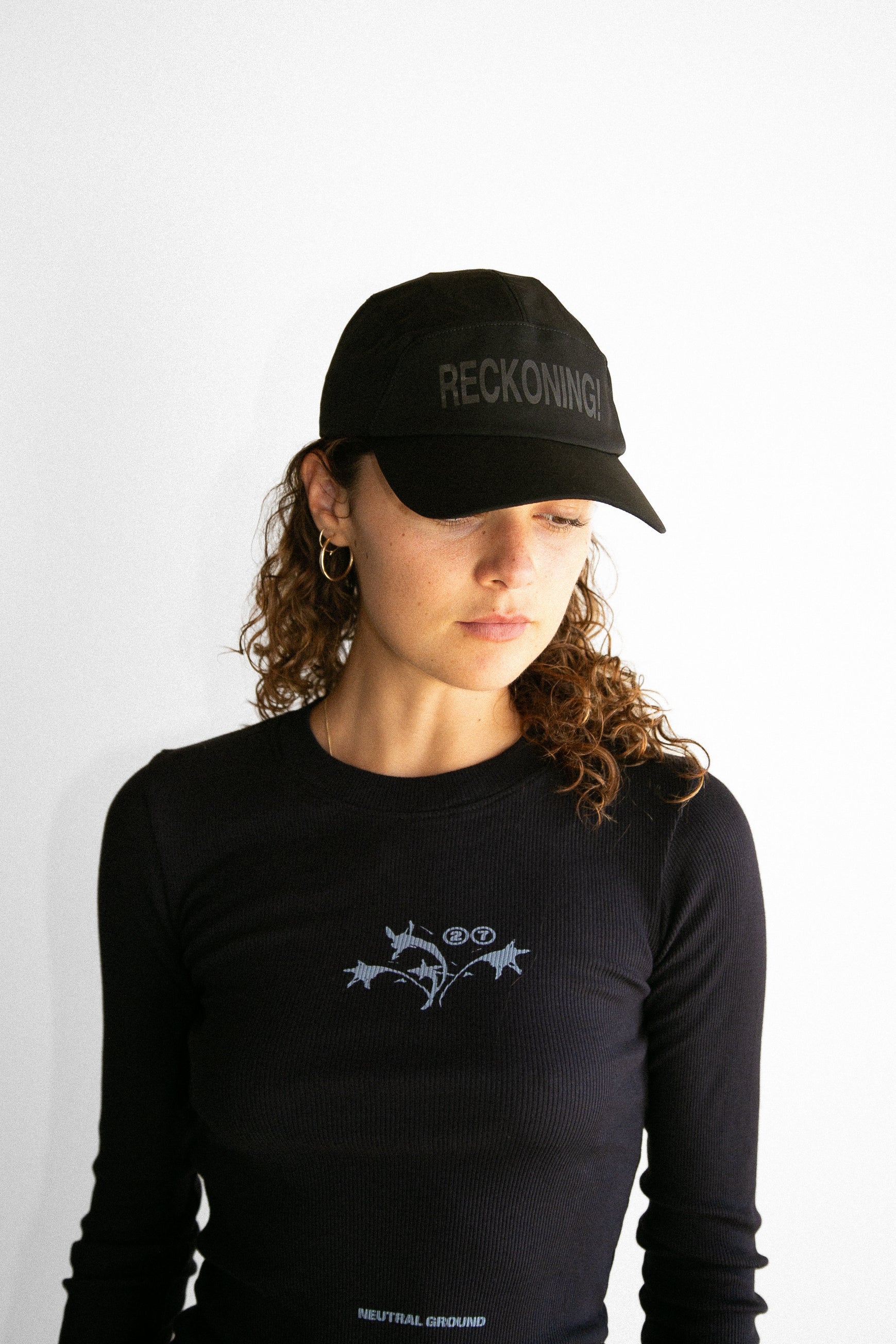 'RECKONING!' Trail Hat - Coal