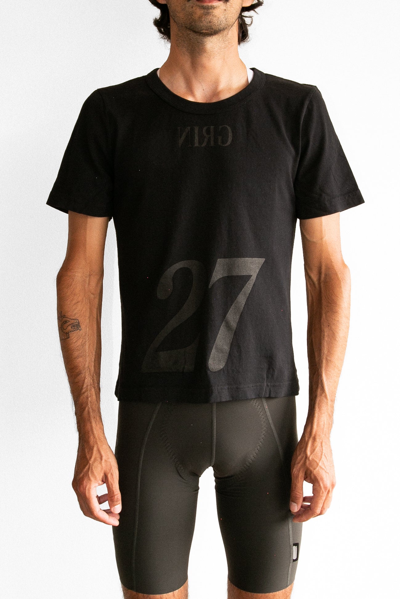 GRIN27 Team Unisex Baby Tee - Black