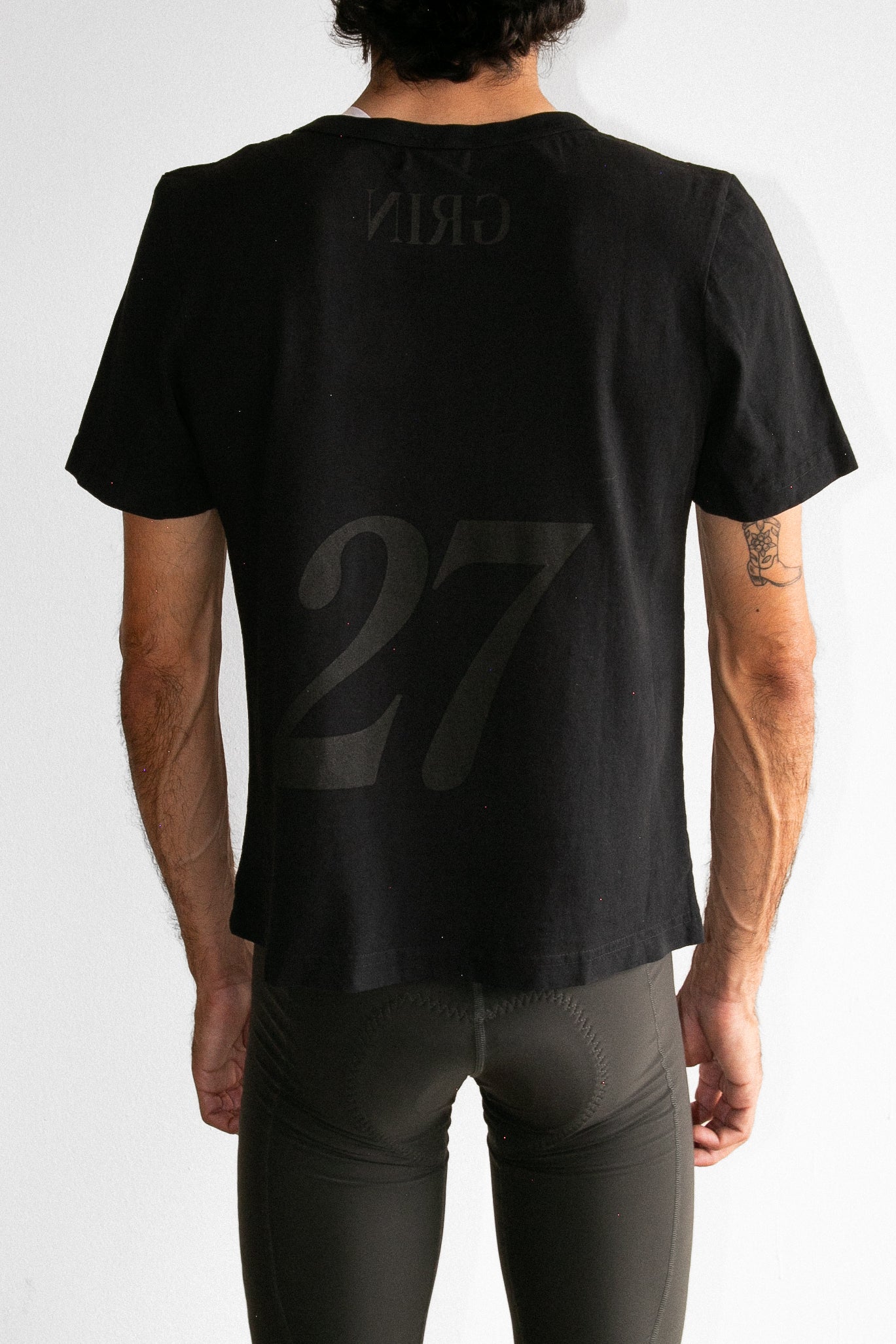 GRIN27 Team Unisex Baby Tee - Black