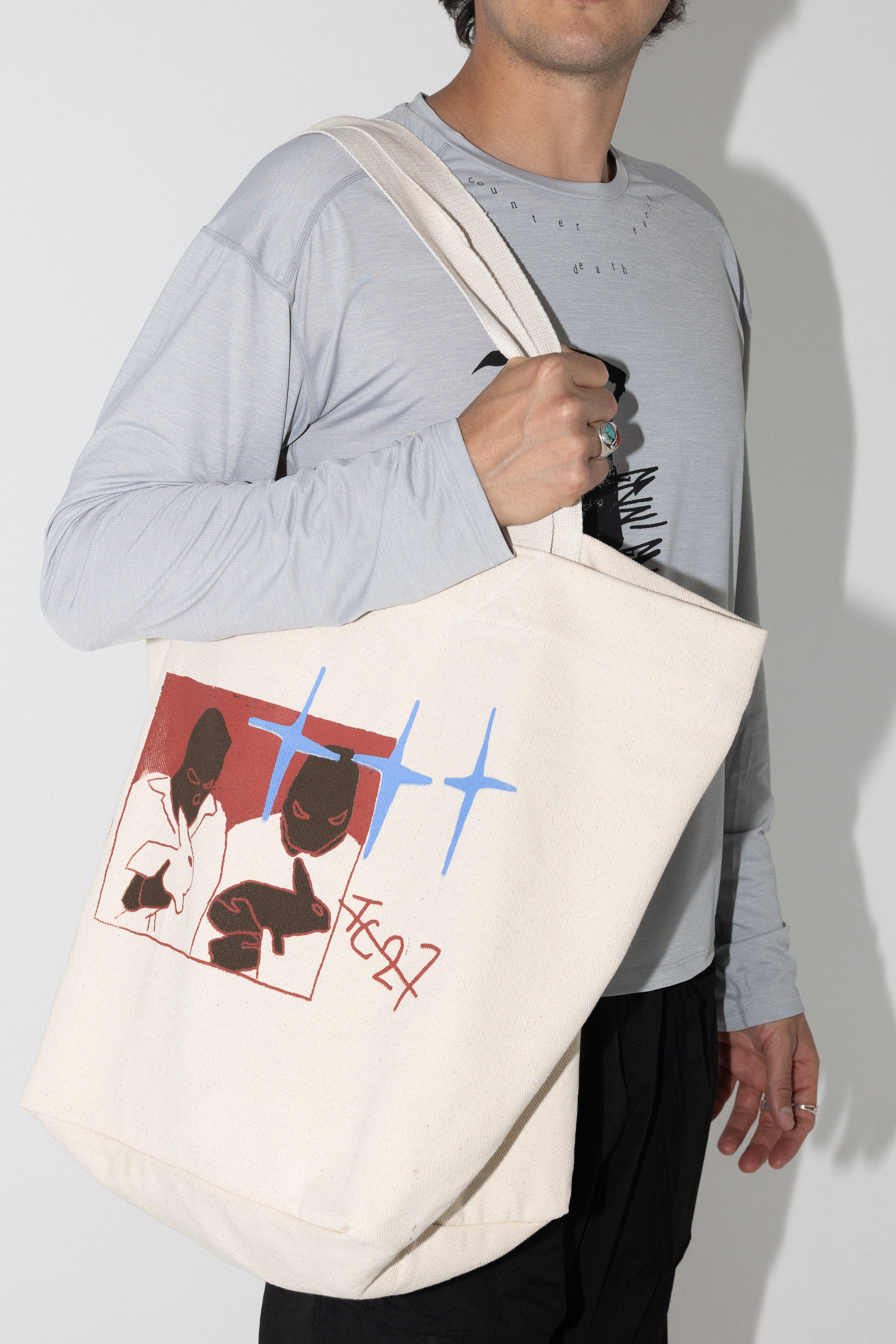 'XL Bunny Bag' Tote